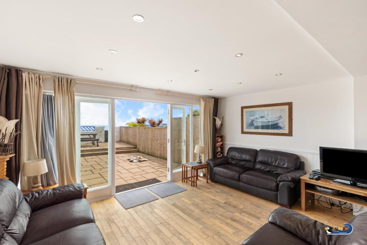 Kilmore - Beach Front House, Direct Beach Access, Spectacular Sea Views Saundersfoot Exteriör bild