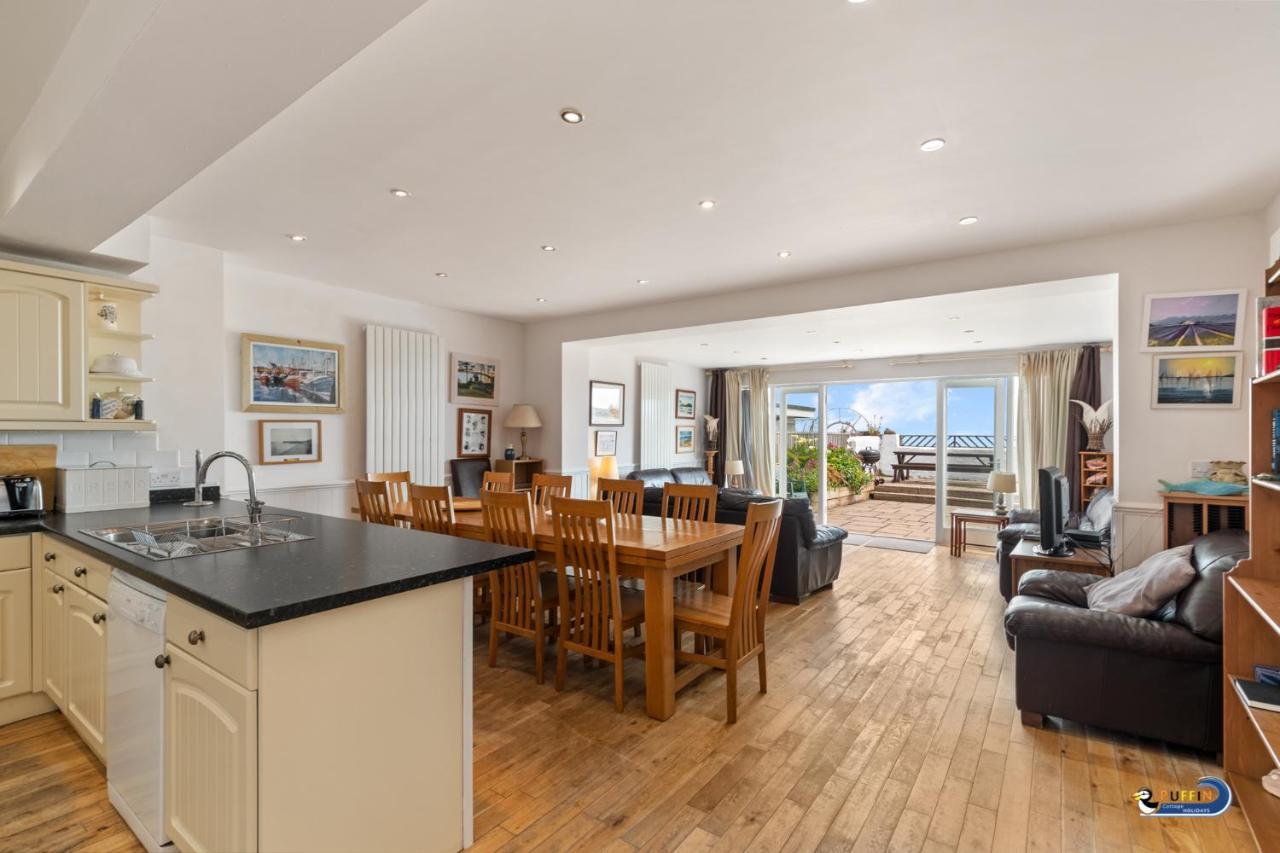 Kilmore - Beach Front House, Direct Beach Access, Spectacular Sea Views Saundersfoot Exteriör bild