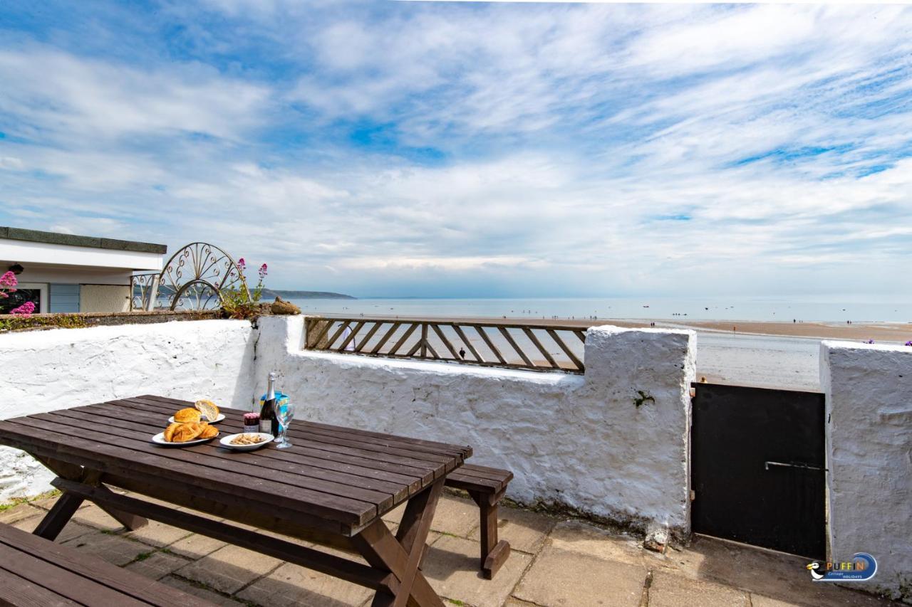 Kilmore - Beach Front House, Direct Beach Access, Spectacular Sea Views Saundersfoot Exteriör bild