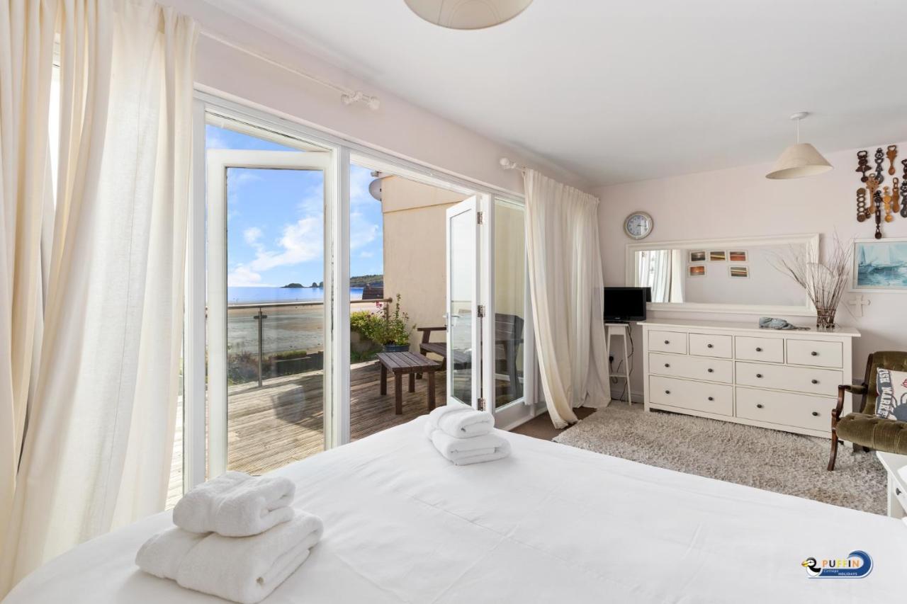 Kilmore - Beach Front House, Direct Beach Access, Spectacular Sea Views Saundersfoot Exteriör bild