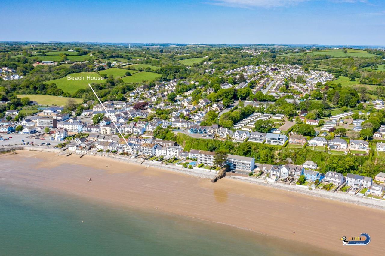 Kilmore - Beach Front House, Direct Beach Access, Spectacular Sea Views Saundersfoot Exteriör bild