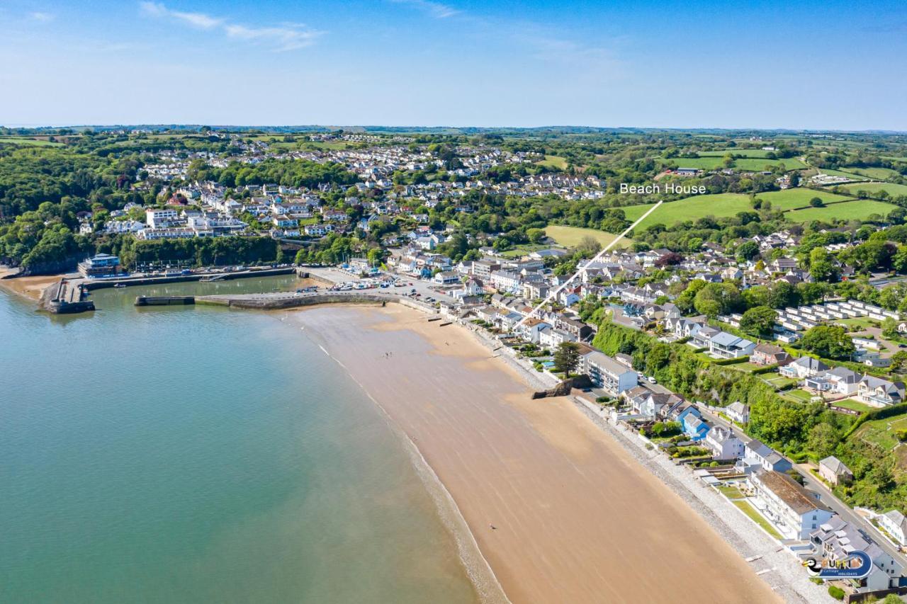 Kilmore - Beach Front House, Direct Beach Access, Spectacular Sea Views Saundersfoot Exteriör bild